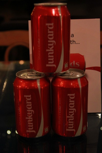 Share a Coke Sawa at Junkyard